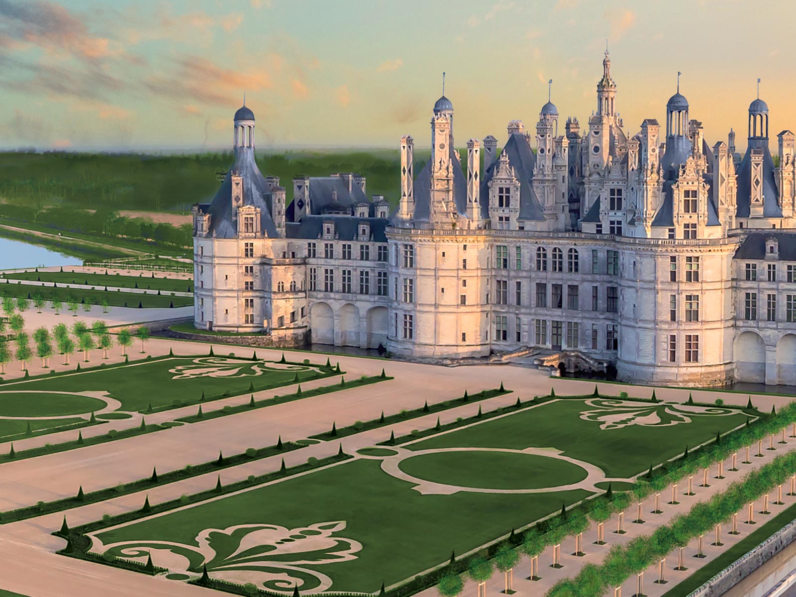 Detail Chateau De Chambord Nomer 44