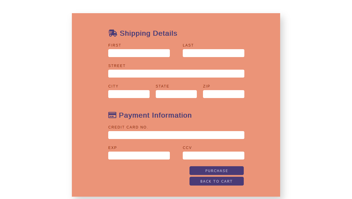Detail Checkout Html Template Nomer 9