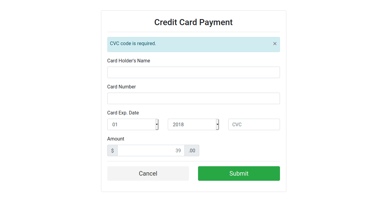Detail Checkout Page Template Bootstrap Nomer 16