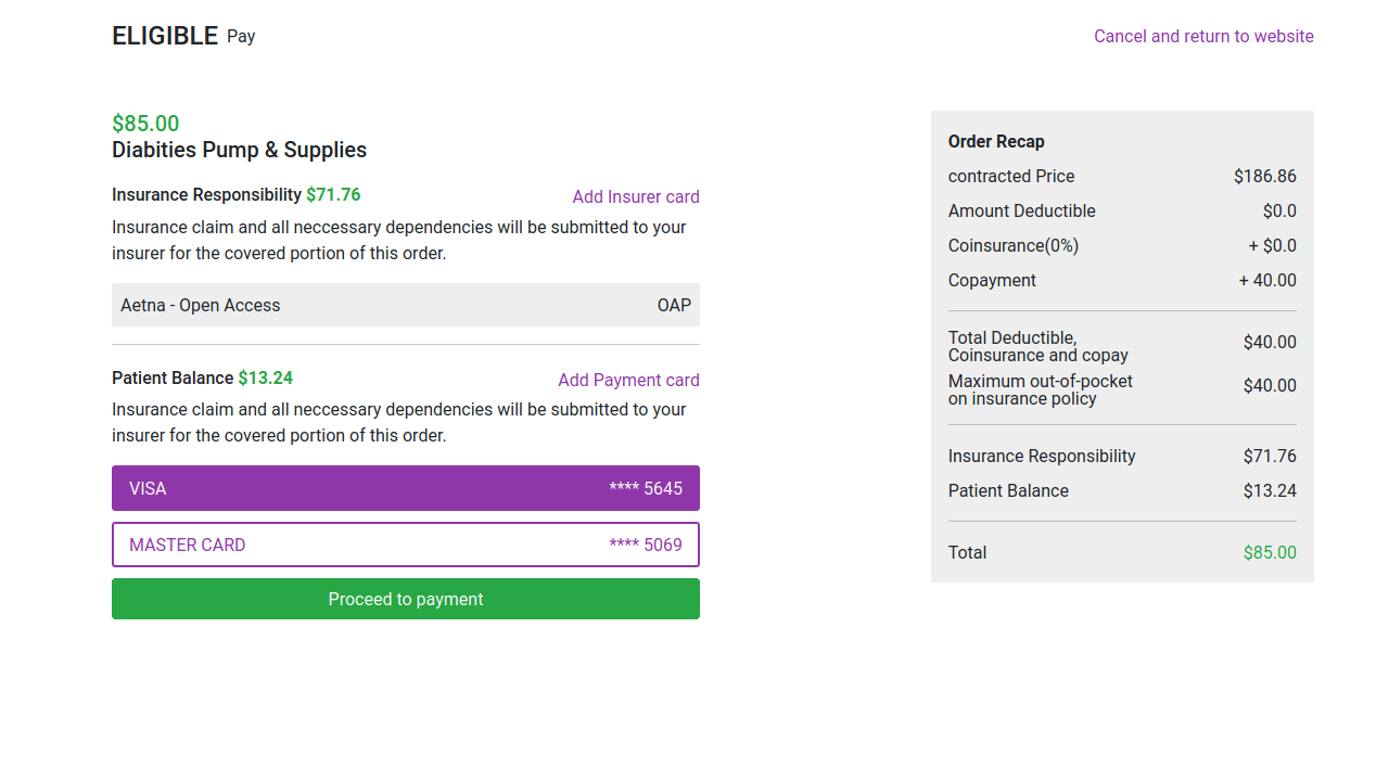 Detail Checkout Page Template Bootstrap Nomer 25