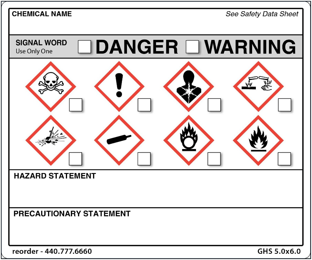 Detail Chemical Label Template Nomer 7