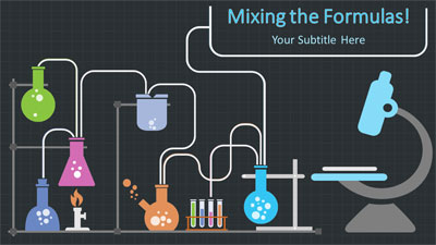 Detail Chemistry Powerpoint Template Nomer 13