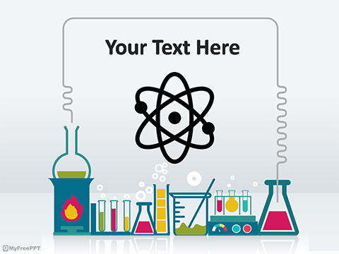 Detail Chemistry Theme Powerpoint Template Nomer 35