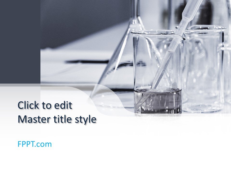 Detail Chemistry Theme Powerpoint Template Nomer 41