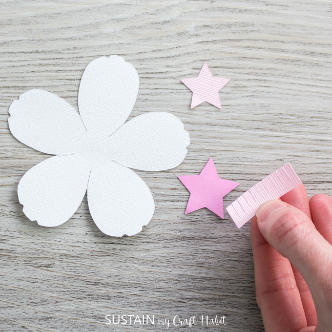 Detail Cherry Blossom Paper Flower Template Nomer 16