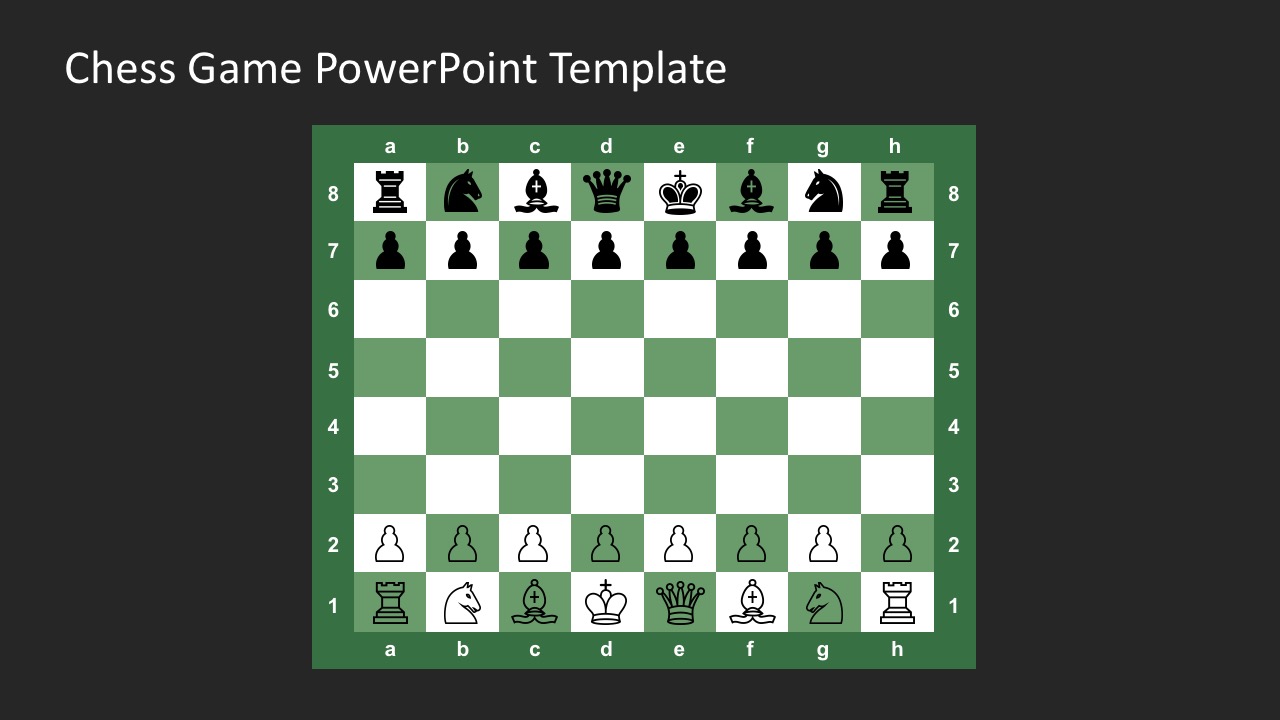 Detail Chess Board Template Nomer 24