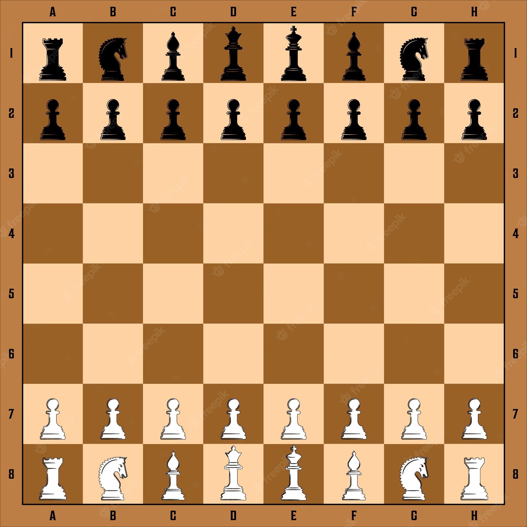 Detail Chess Board Template Nomer 29