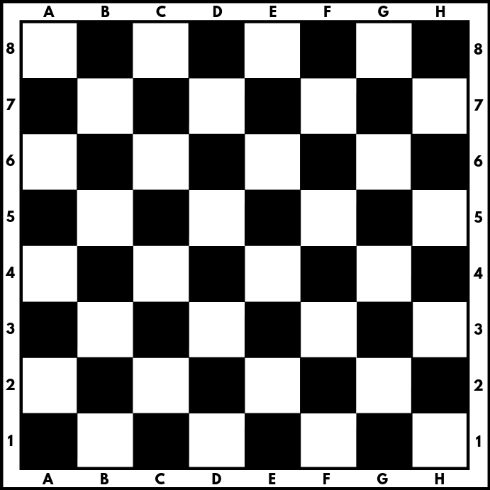 Detail Chess Board Template Nomer 3