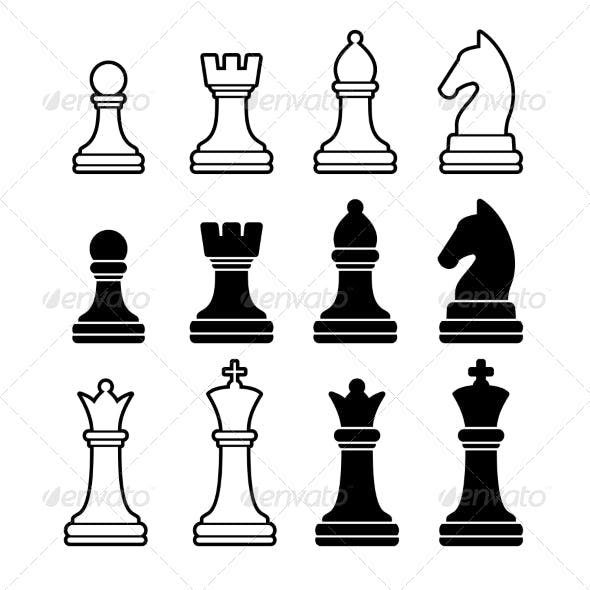 Detail Chess Board Template Nomer 36