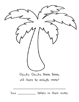 Detail Chicka Chicka Boom Boom Tree Template Nomer 41