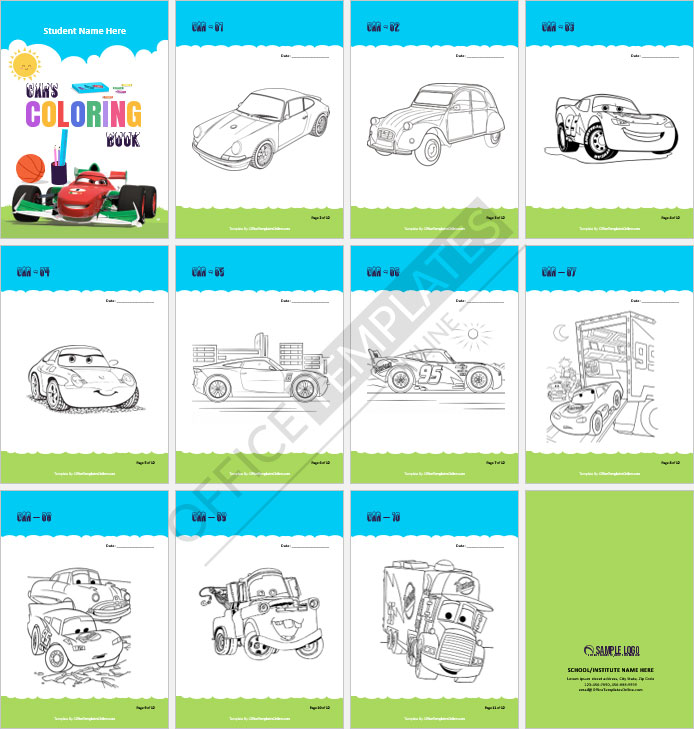 Detail Childrens Book Template Microsoft Word Nomer 11