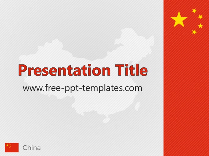 Detail China Powerpoint Template Free Download Nomer 3