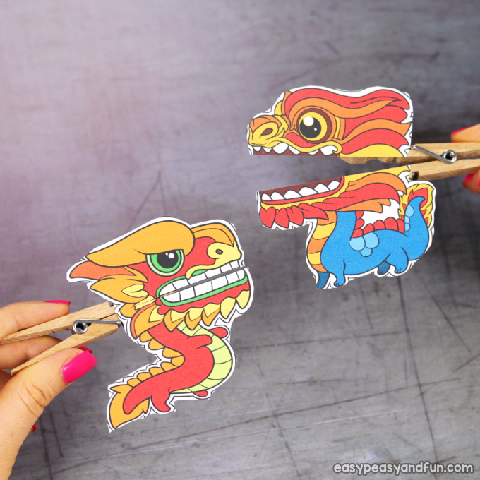 Detail Chinese Dragon Template Printable Nomer 40