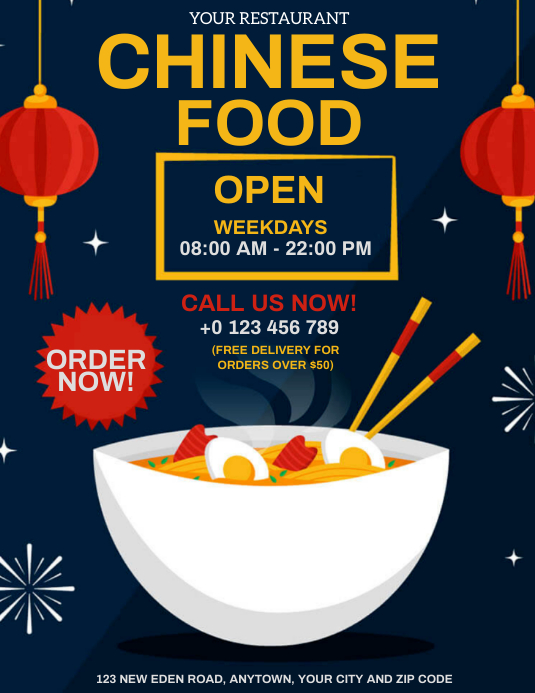 Detail Chinese Menu Template Microsoft Word Nomer 20