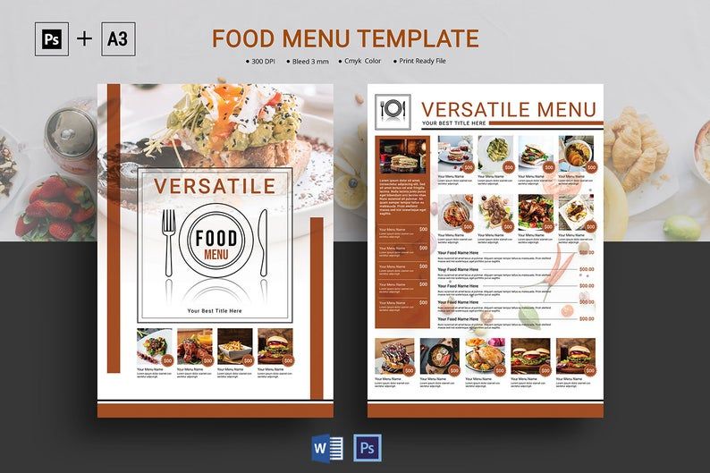 Detail Chinese Menu Template Microsoft Word Nomer 46