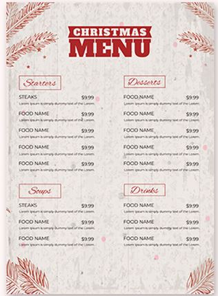 Detail Chinese Menu Template Microsoft Word Nomer 7