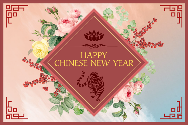 Detail Chinese New Year Card Template 2019 Nomer 12