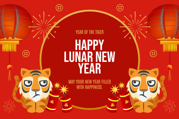 Detail Chinese New Year Card Template 2019 Nomer 43