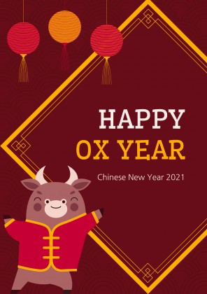 Detail Chinese New Year Card Template 2019 Nomer 47