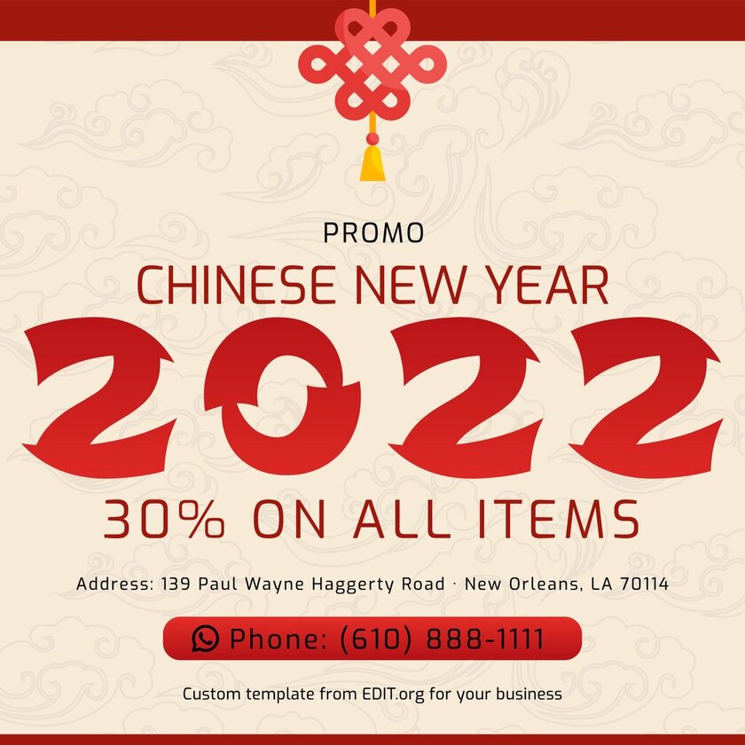 Detail Chinese New Year Template Nomer 47