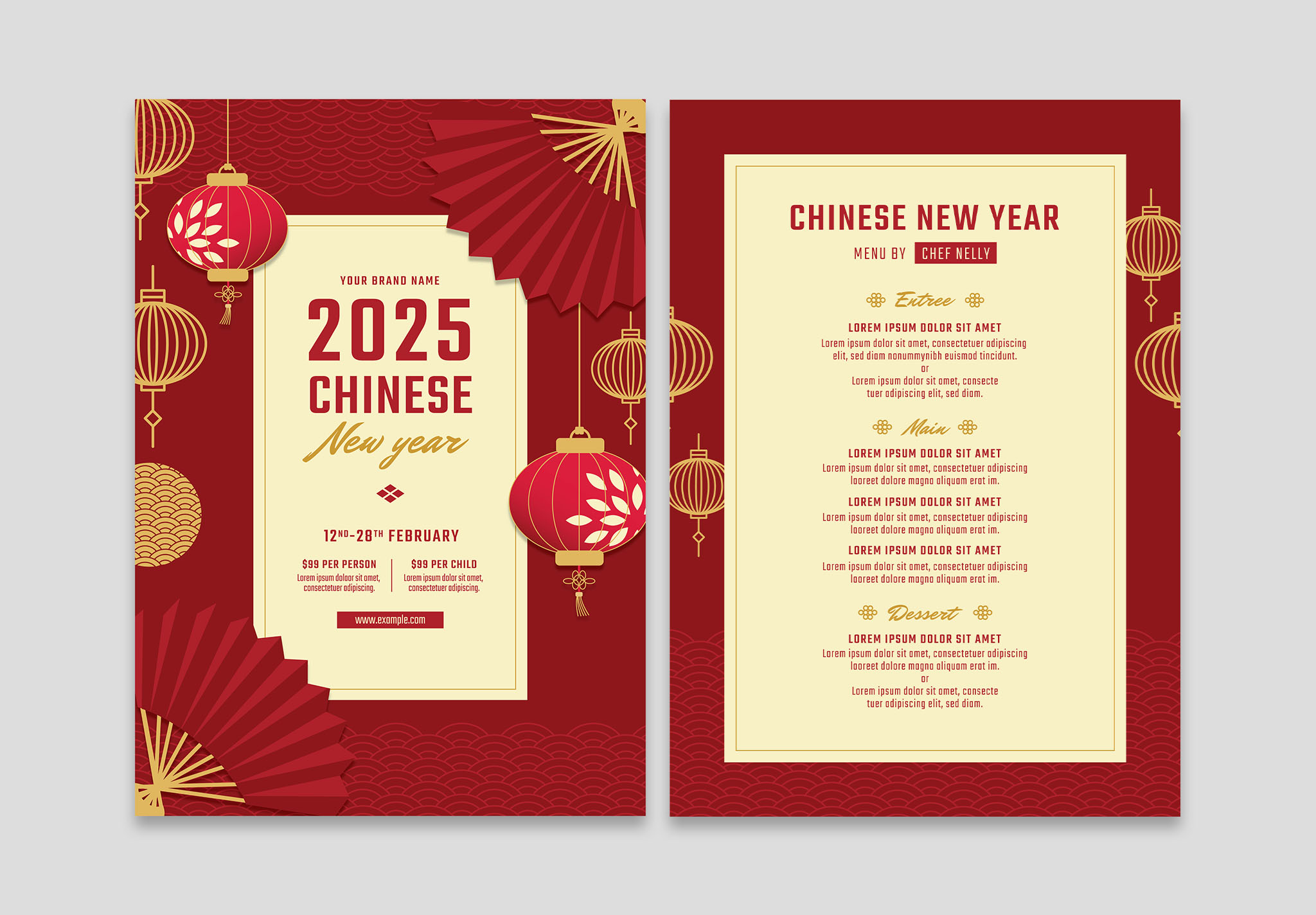 Detail Chinese New Year Template Nomer 49