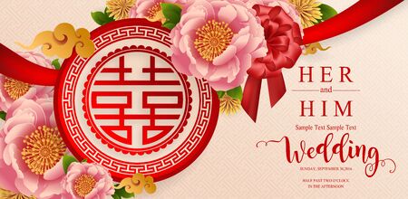 Detail Chinese Wedding Invitation Template Word Nomer 24