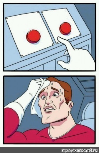 Detail Choosing Button Meme Nomer 8