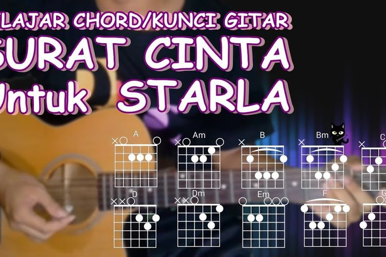 Detail Chord Asli Surat Cinta Untuk Starla Nomer 4