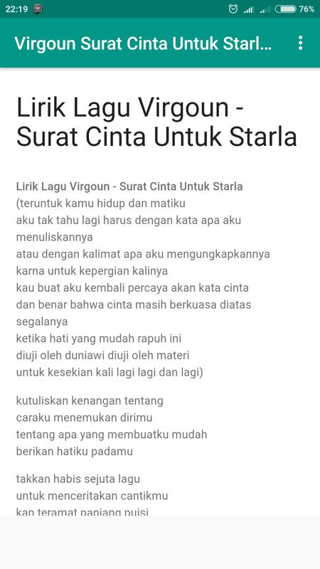 Detail Chord Balasan Surat Cinta Untuk Starla Nomer 20