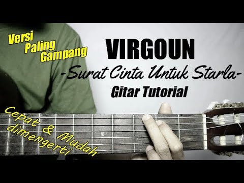 Detail Chord Gitar Surat Cinta Untuk Starla Chordtela Nomer 8