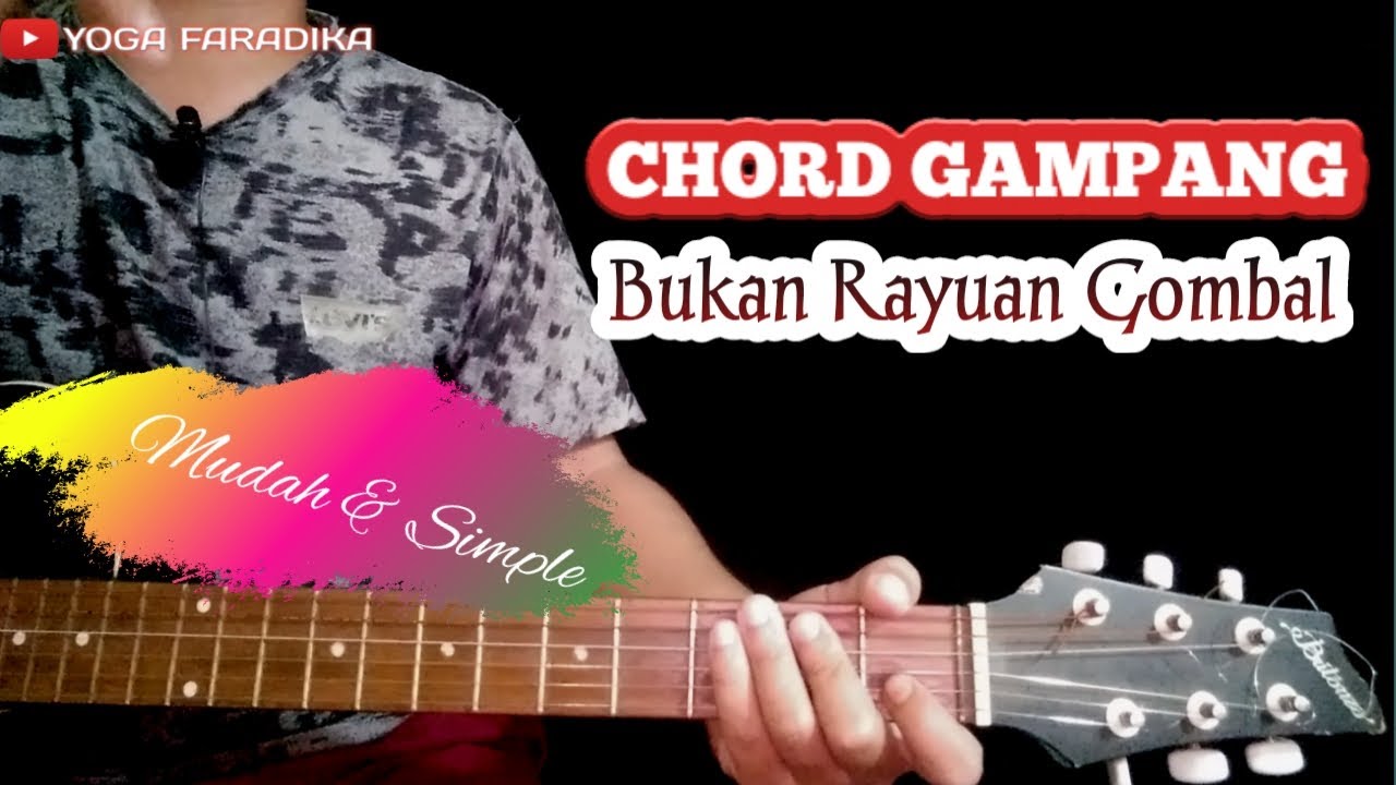 Detail Chord Gitar Ungkapan Hati Nomer 48