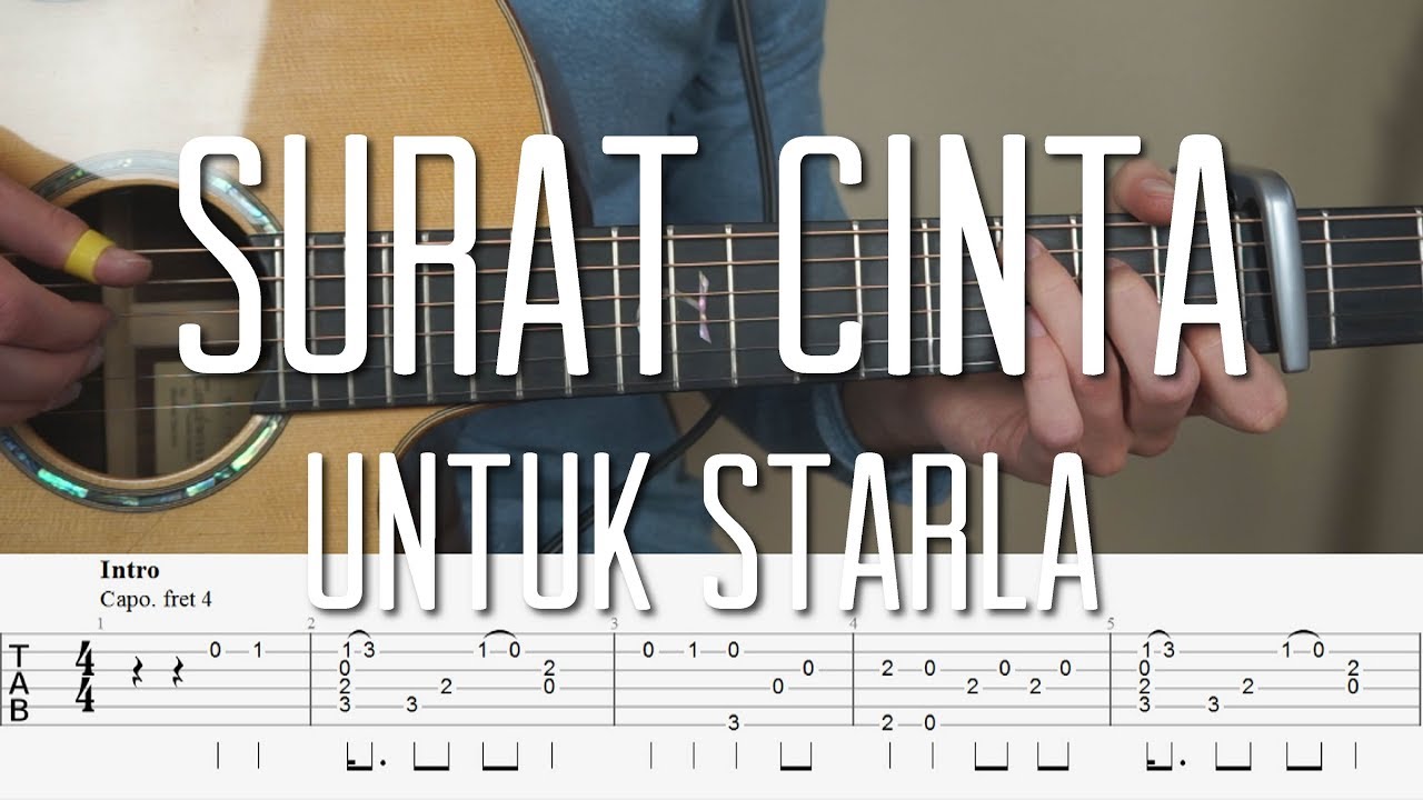 Detail Chord Surat Cinta Untuk Starla Dari E Nomer 17