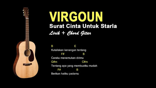 Detail Chord Surat Cinta Untuk Starla Dari E Nomer 38