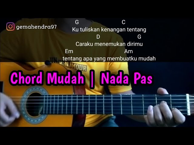 Detail Chord Surat Cinta Untuk Starla Dasar Nomer 12