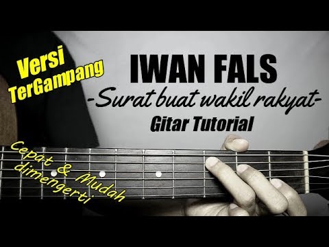 Detail Chord Surat Untuk Wakil Rakyat Nomer 13