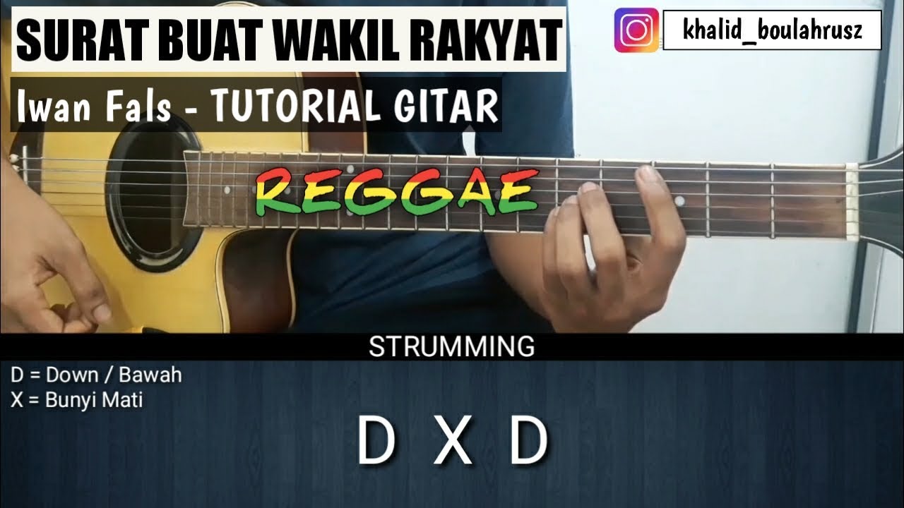 Detail Chord Surat Untuk Wakil Rakyat Nomer 45