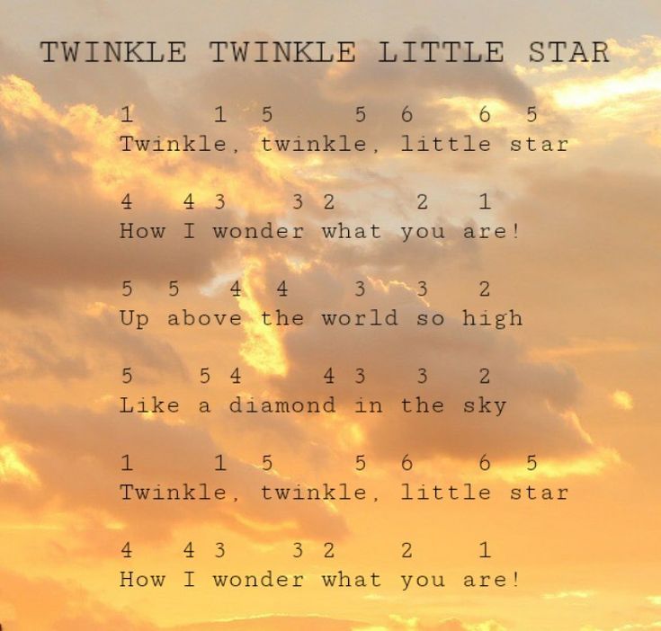 Detail Chord Twinkle Little Star Nomer 27
