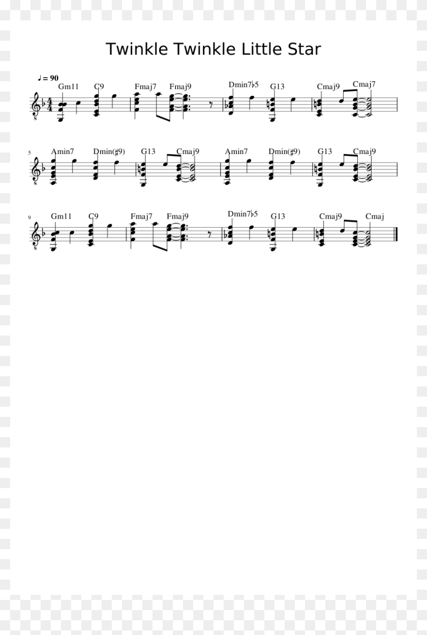 Detail Chord Twinkle Little Star Nomer 35