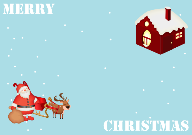 Detail Christmas Card Template Nomer 16