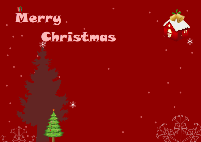 Detail Christmas Card Template Nomer 5