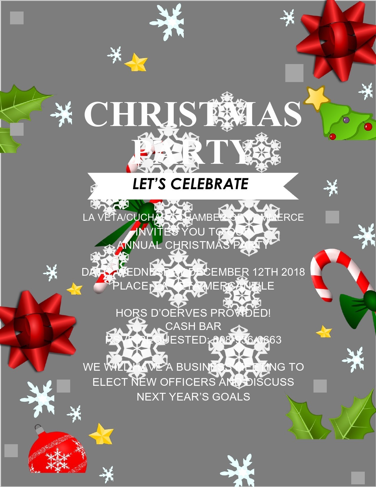 Detail Christmas Flyer Template Free Word Nomer 4