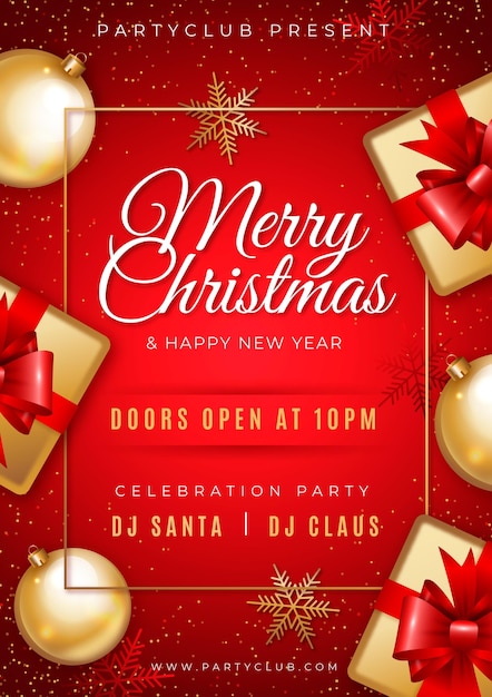 Detail Christmas Flyer Template Free Word Nomer 29