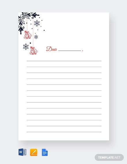 Detail Christmas Note Paper Template Nomer 35