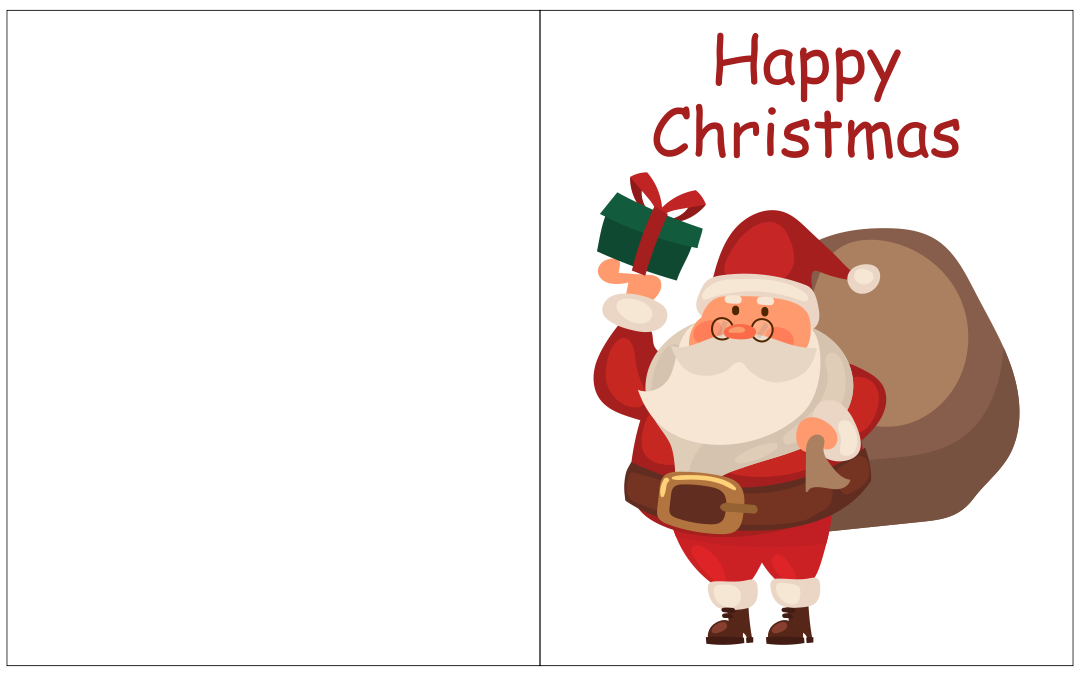 Detail Christmas Note Template Nomer 17