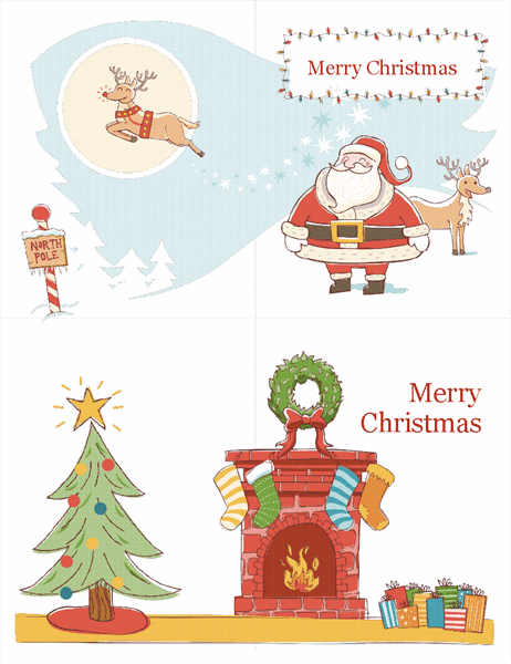 Detail Christmas Note Template Nomer 22