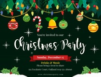 Detail Christmas Party Invitation Template Nomer 15