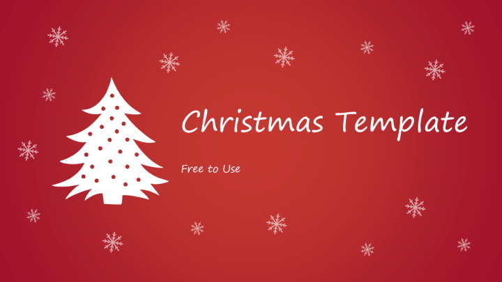 Detail Christmas Powerpoint Template Nomer 12