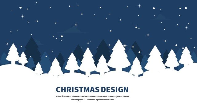 Detail Christmas Powerpoint Template Nomer 35