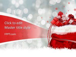 Detail Christmas Powerpoint Template Nomer 7