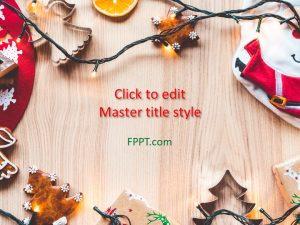 Detail Christmas Ppt Template Nomer 34